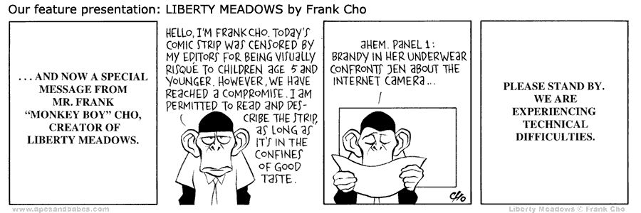 Frank Cho to bring back Liberty Meadows