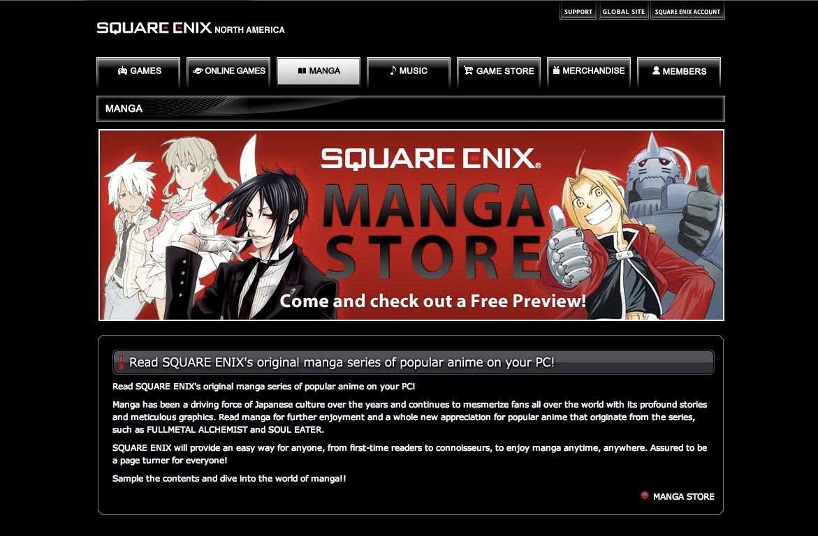 SDCC '11  Square Enix: First volume is on us