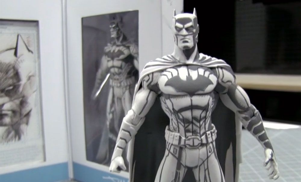 Jim Lee debuts SDCC exclusive Batman BlueLine Edition figure