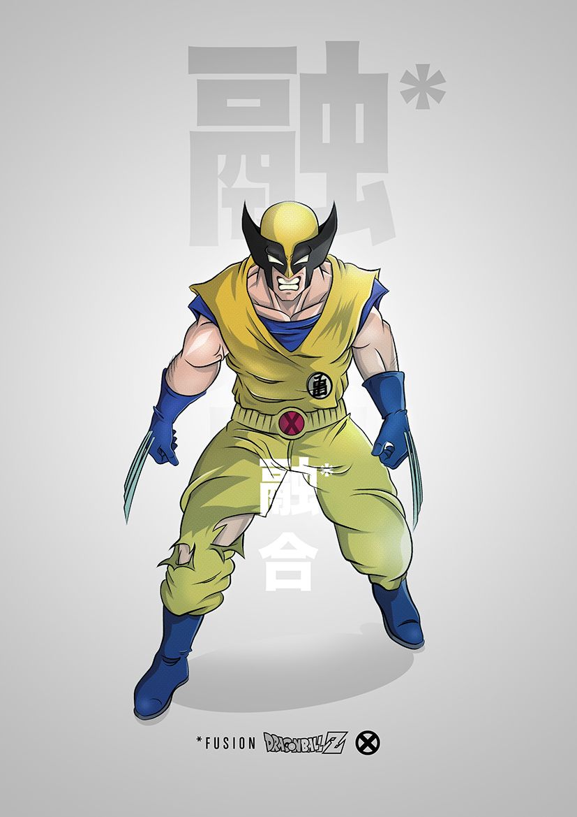 Worlds collide in these 'Dragon Ball Z'-superhero mashups