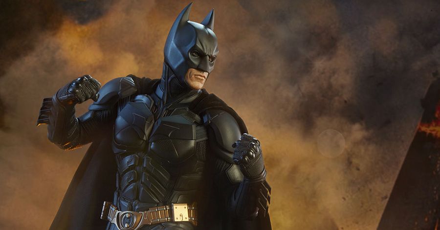 This 'Dark Knight' statue will put a smile on that face (and a hole in ...