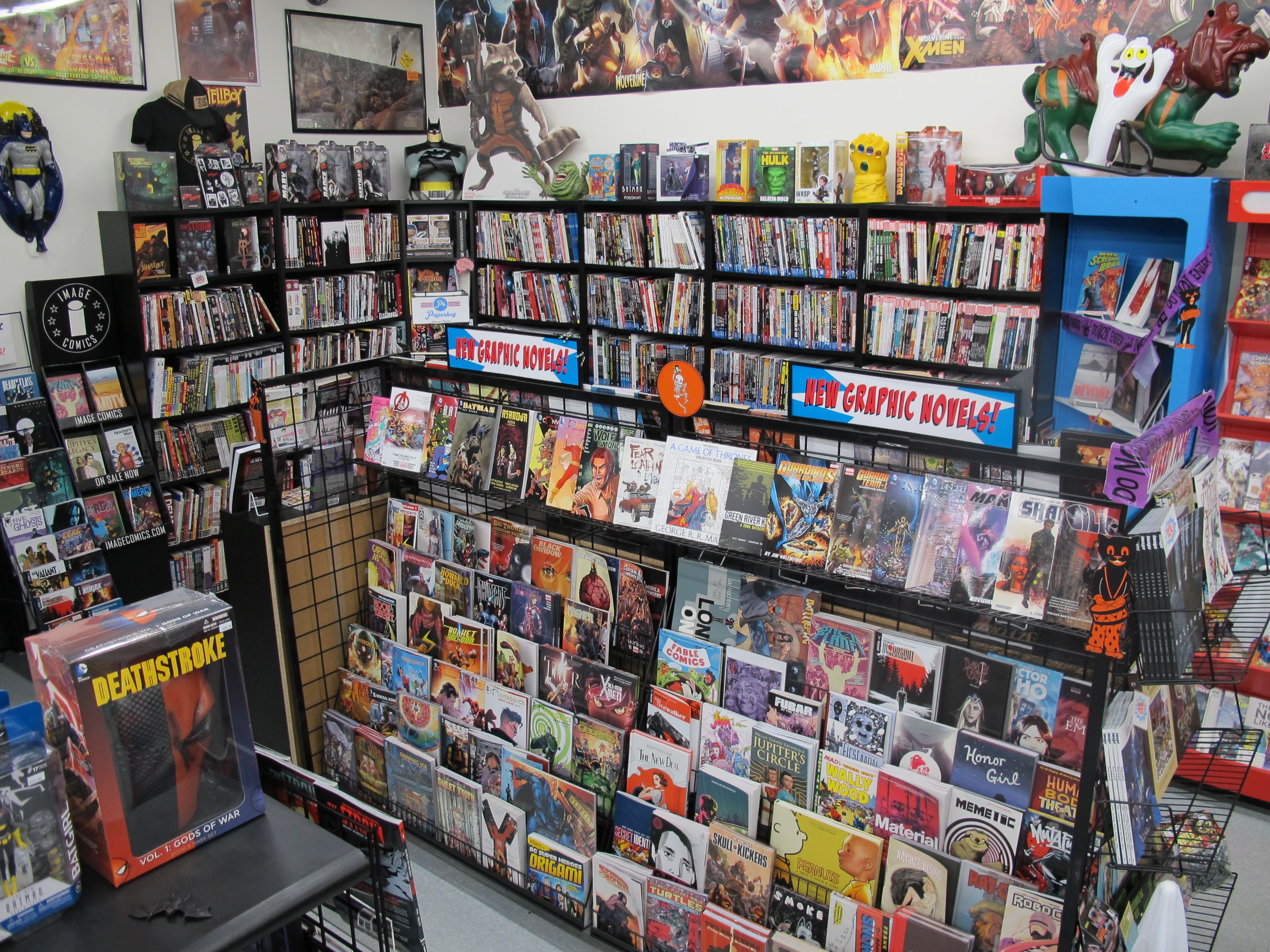 Store Tour The Comic Book Shop in Wilmington, Delaware