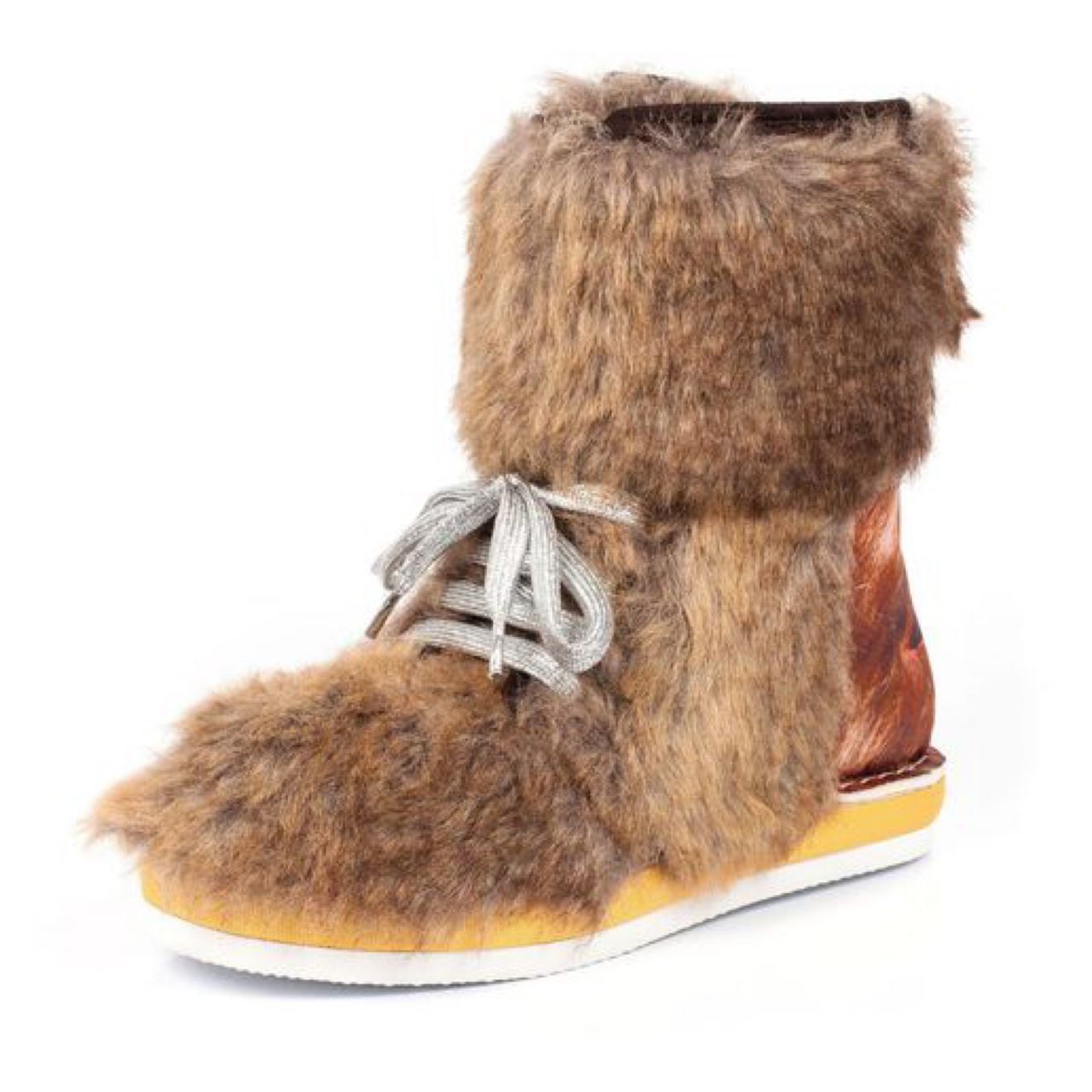 In these stylish Chewbacca boots, you'll never upset a Wookiee