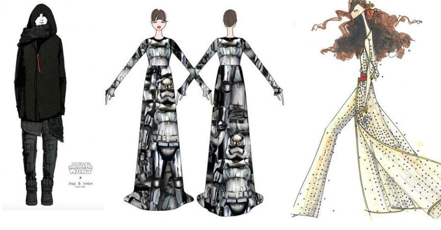 Check out these 'Star Wars' costumes reimagined by 10 major fashion ...