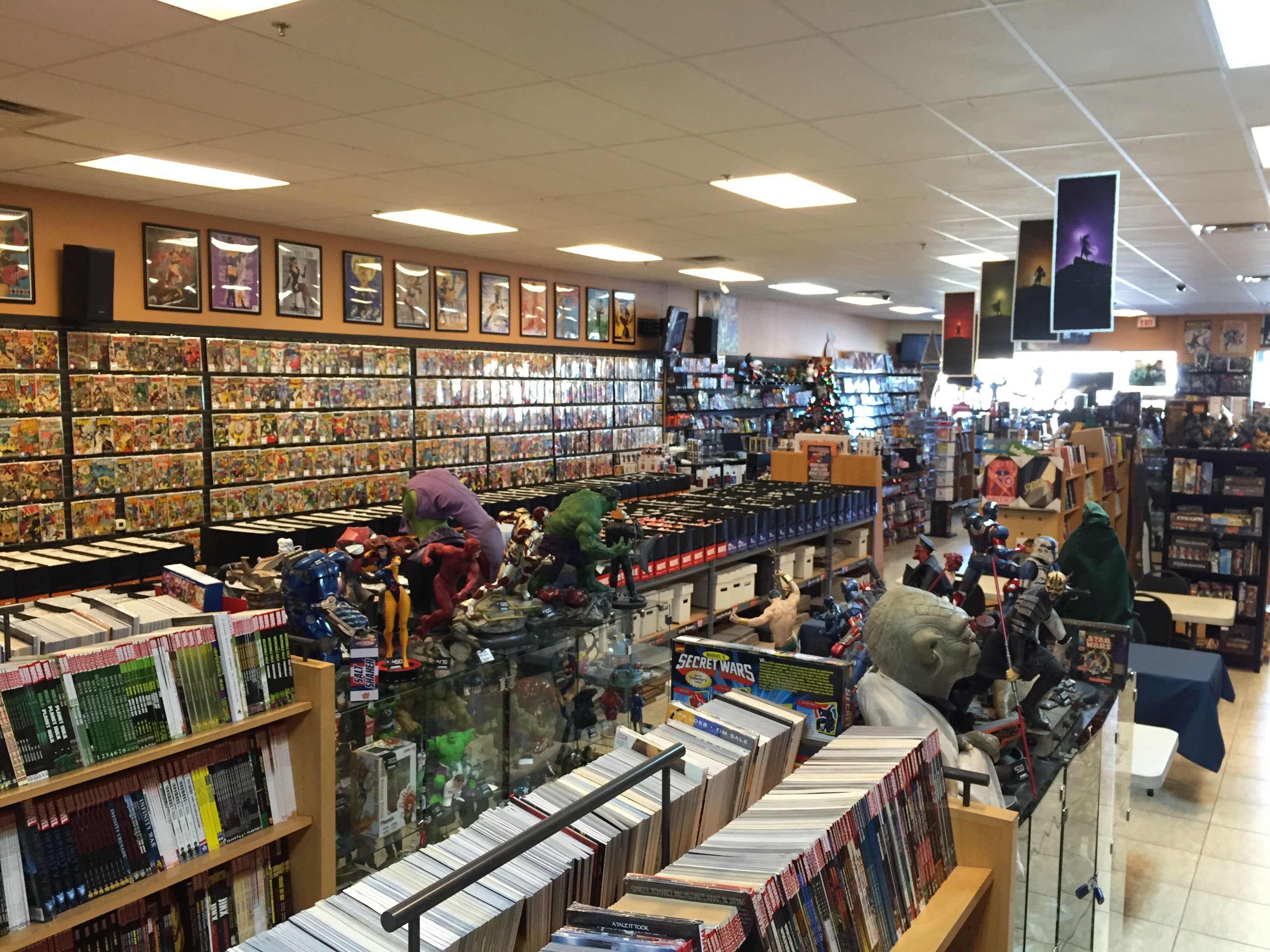 Store Tour Coliseum of Comics in Orlando Florida