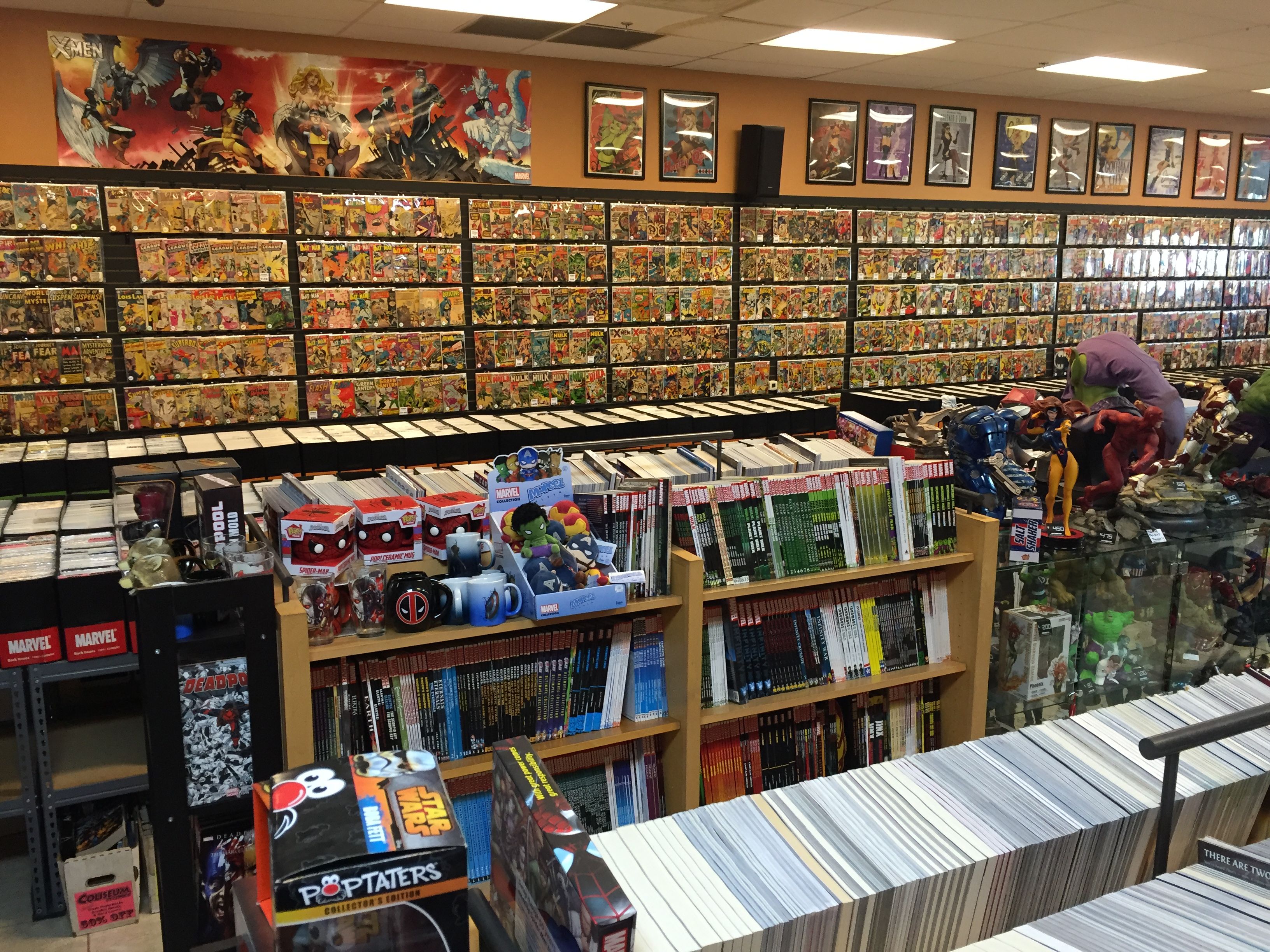 Store Tour Coliseum of Comics in Orlando Florida