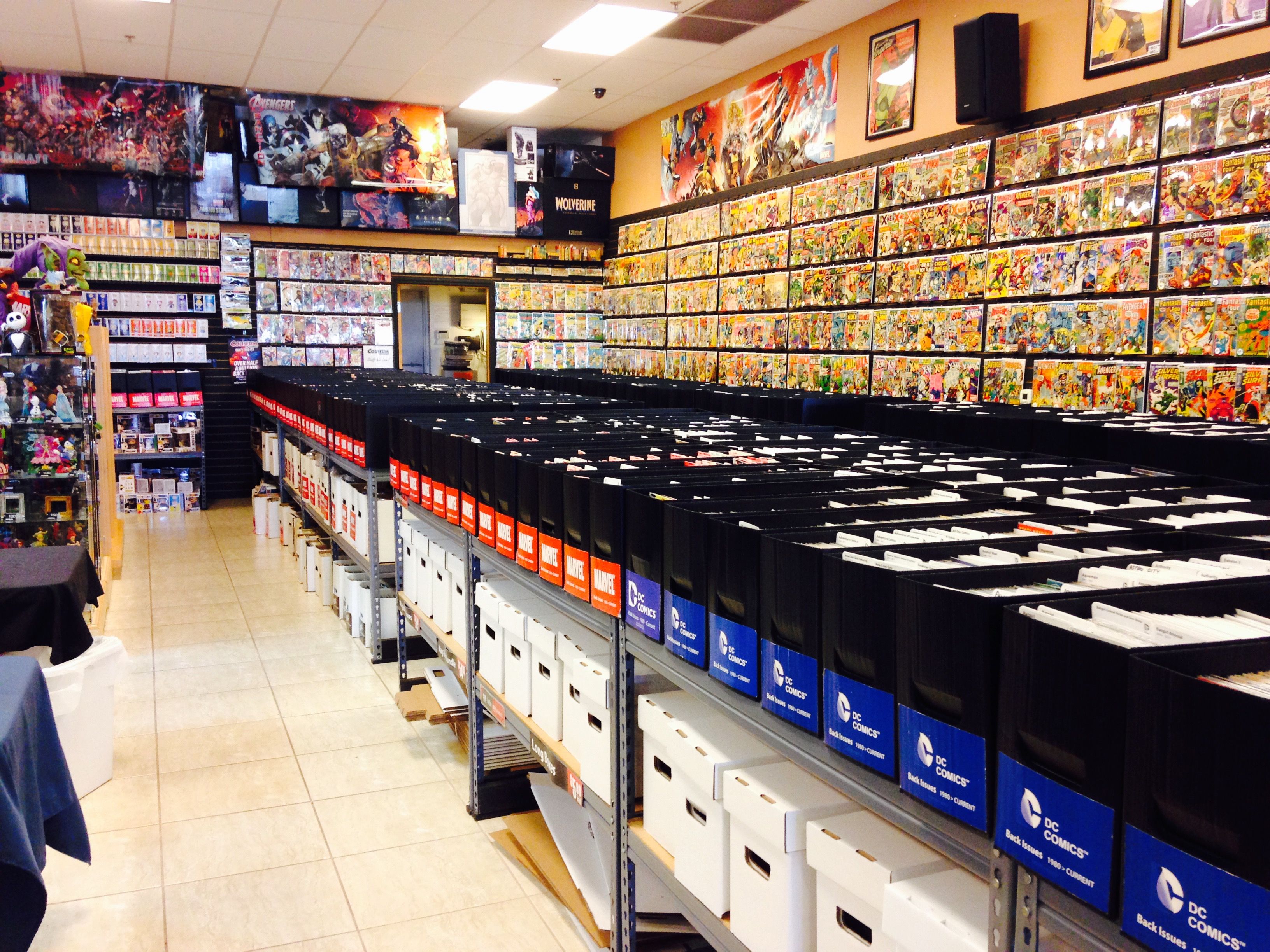 Store Tour Coliseum of Comics in Orlando Florida