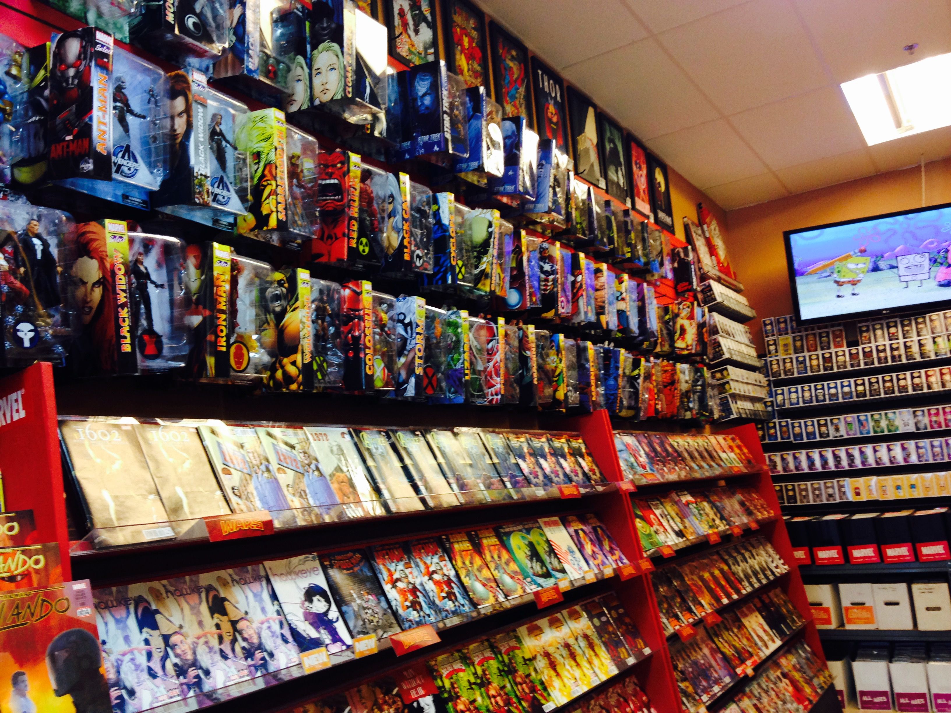 Store Tour Coliseum of Comics in Orlando Florida