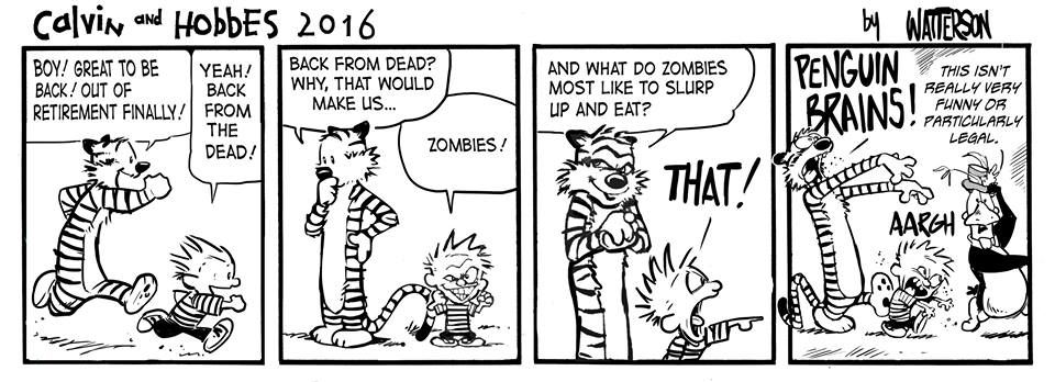 On Bill Watterson's Refusal To License Calvin and Hobbes — THE