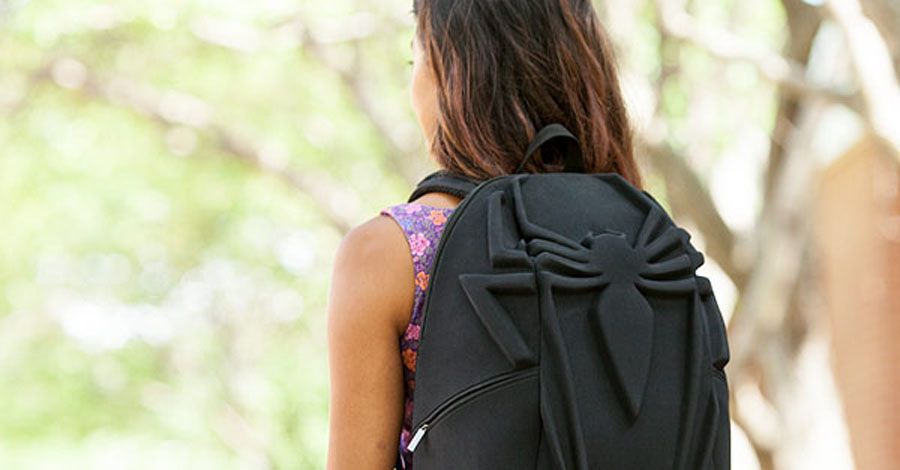 With this spectacular Spider-Man backpack, your fashion sense will be ...