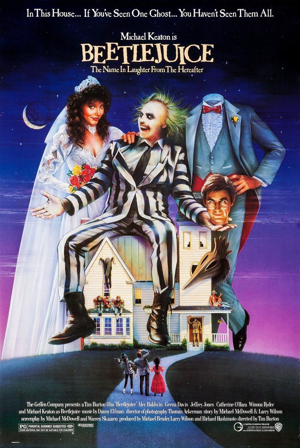 Beetlejuice 2 Recreates Original Movie's Poster With New and Returning Characters