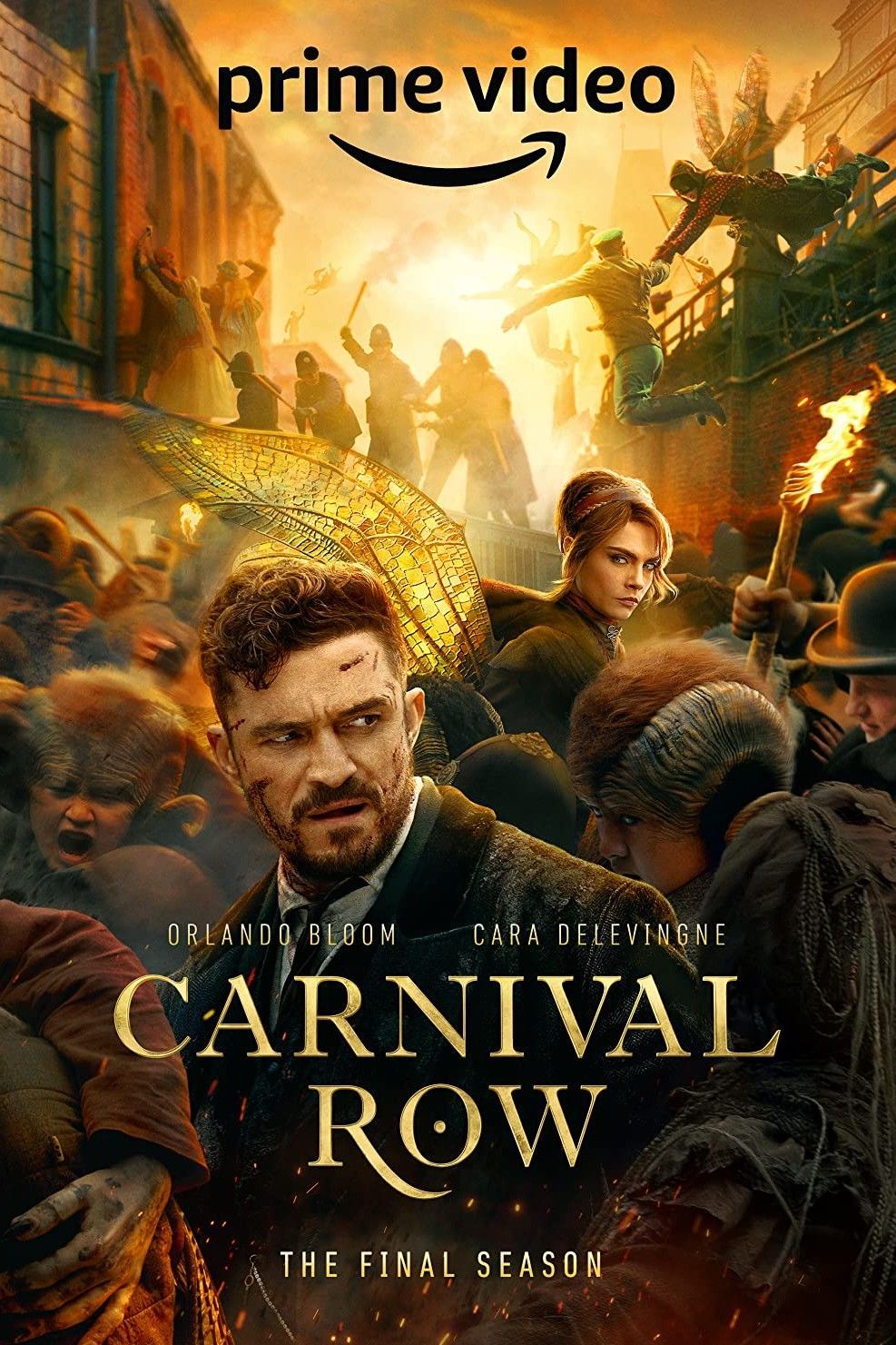 Final poster of the Carnival Row season