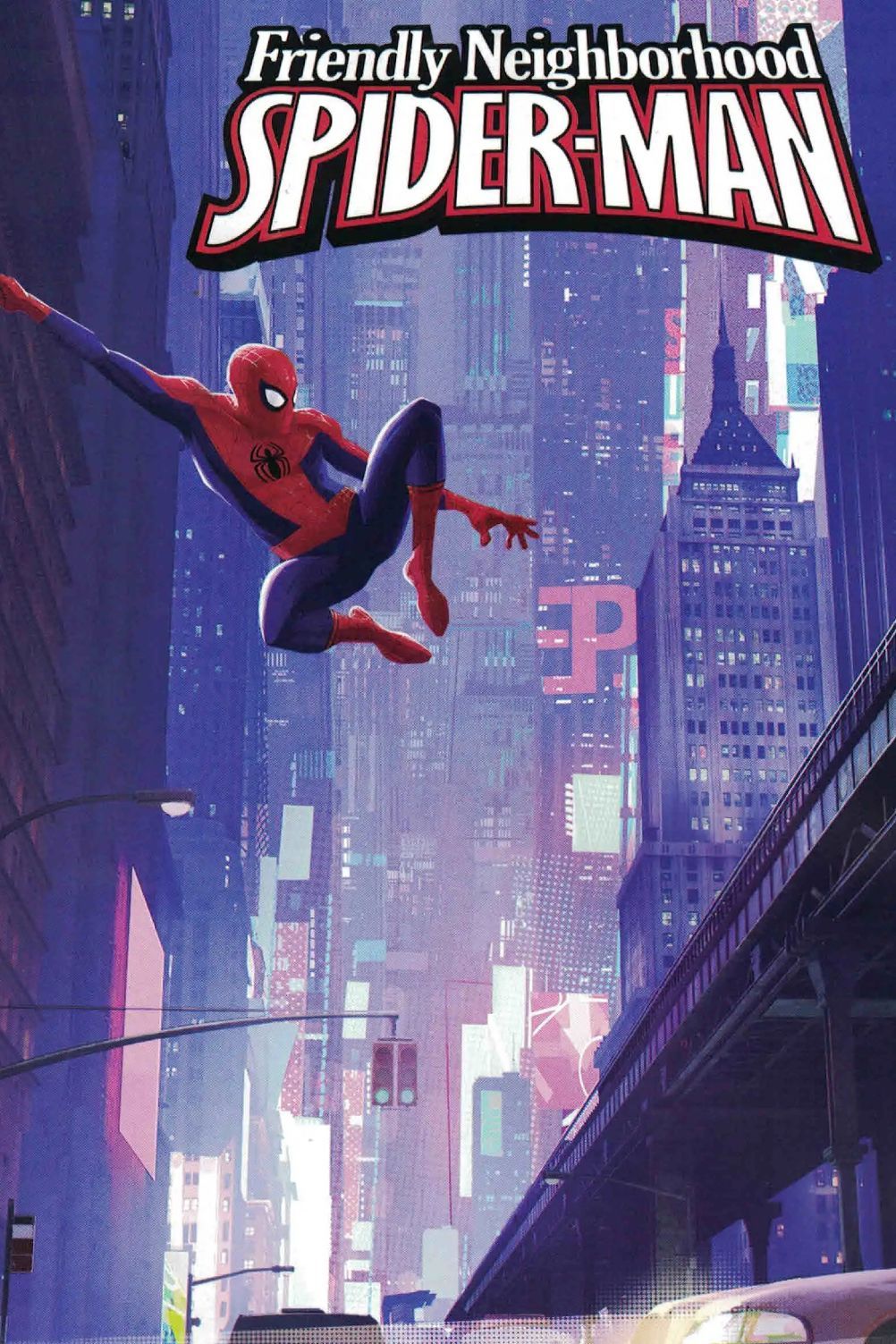 Friendly Neighborhood Spider-Man stand-in poster