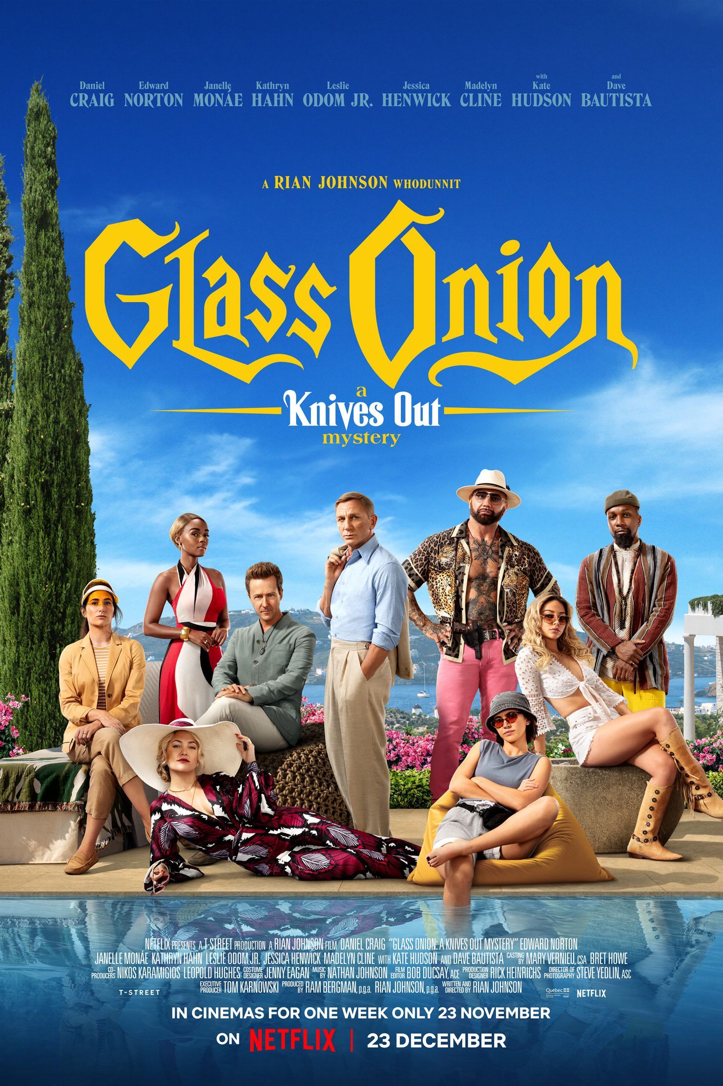Poster de Glass Onion Knives Out