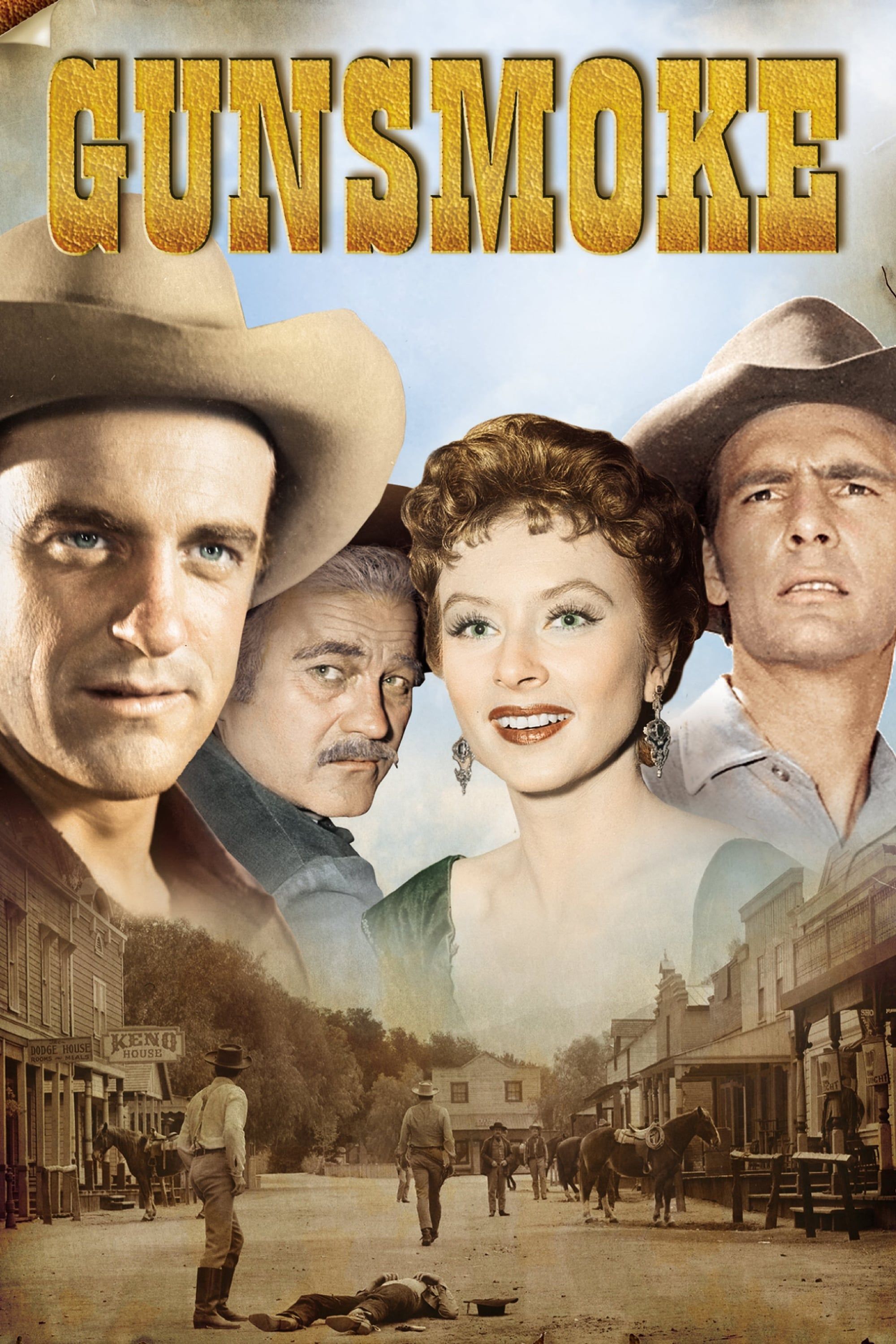 Gunnsmoke television series poster