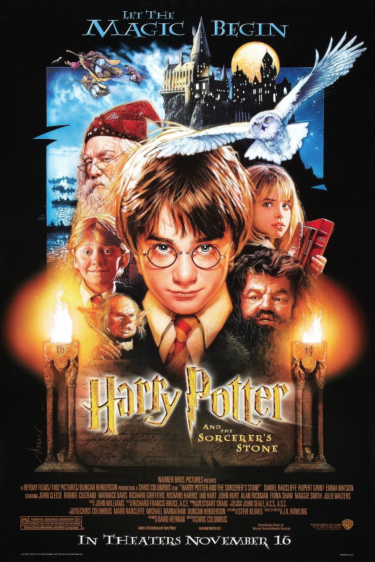 Harry Potter and the Sorcerer's Stone Movie Poster