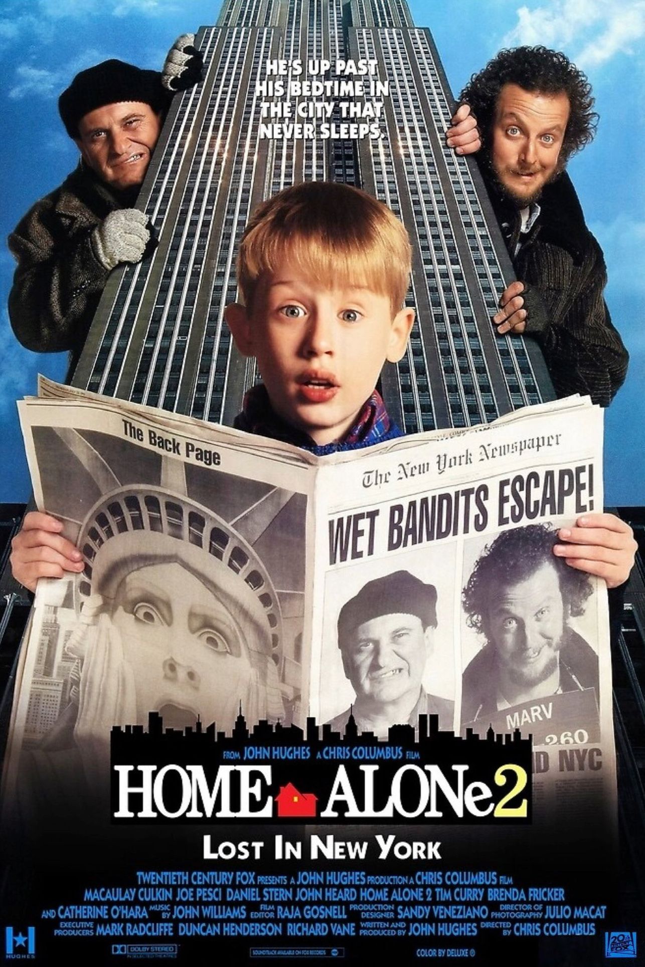 Movie poster “Home Alone 2 – Lost in New York”.