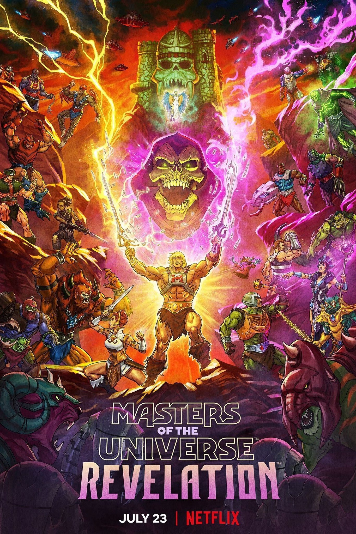 Cóster de TV de Masters del Universo Apocalypse