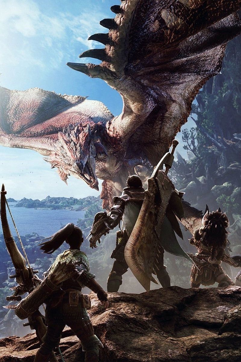 monster hunter world poster