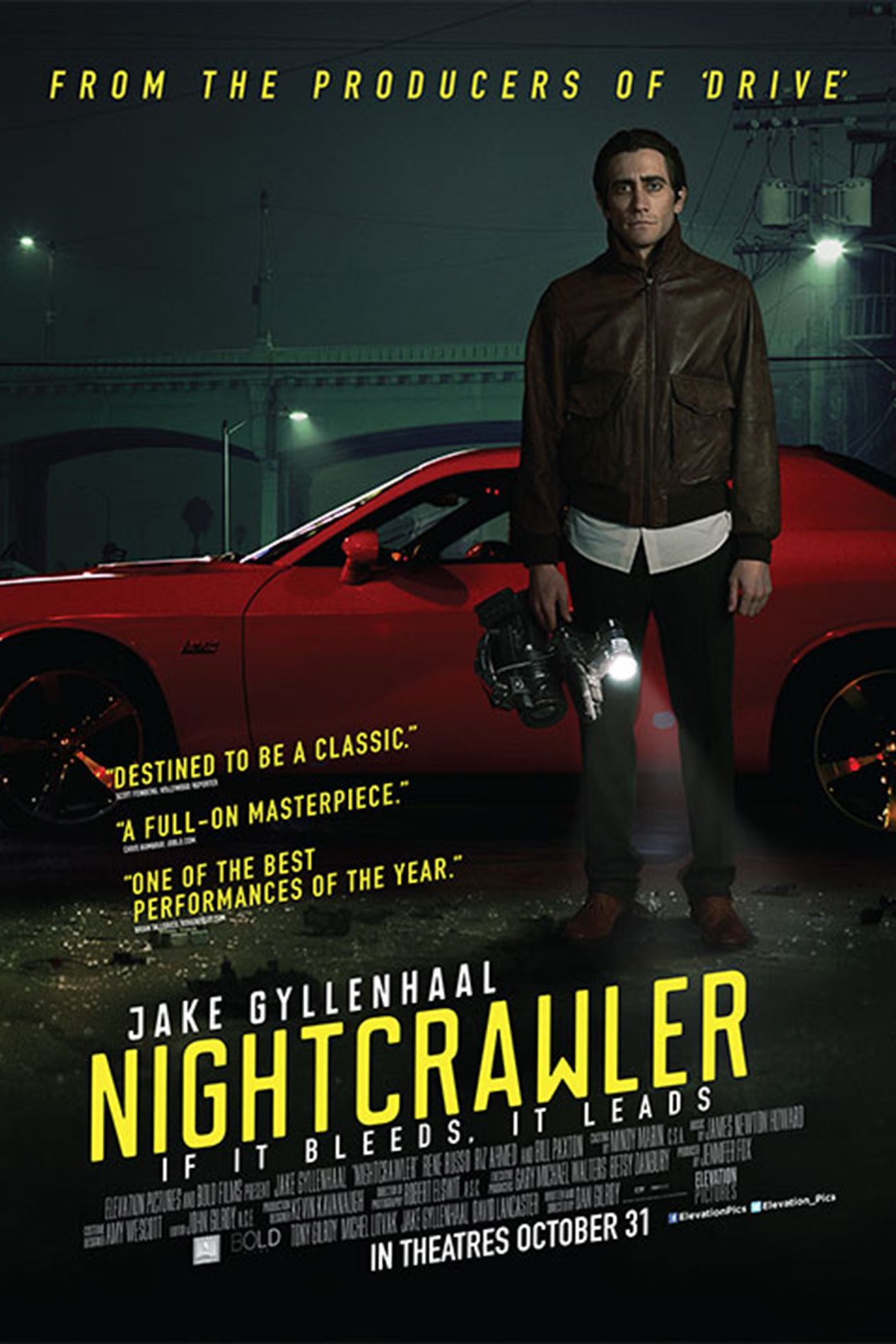 Póster de película Nightcrawler 2014