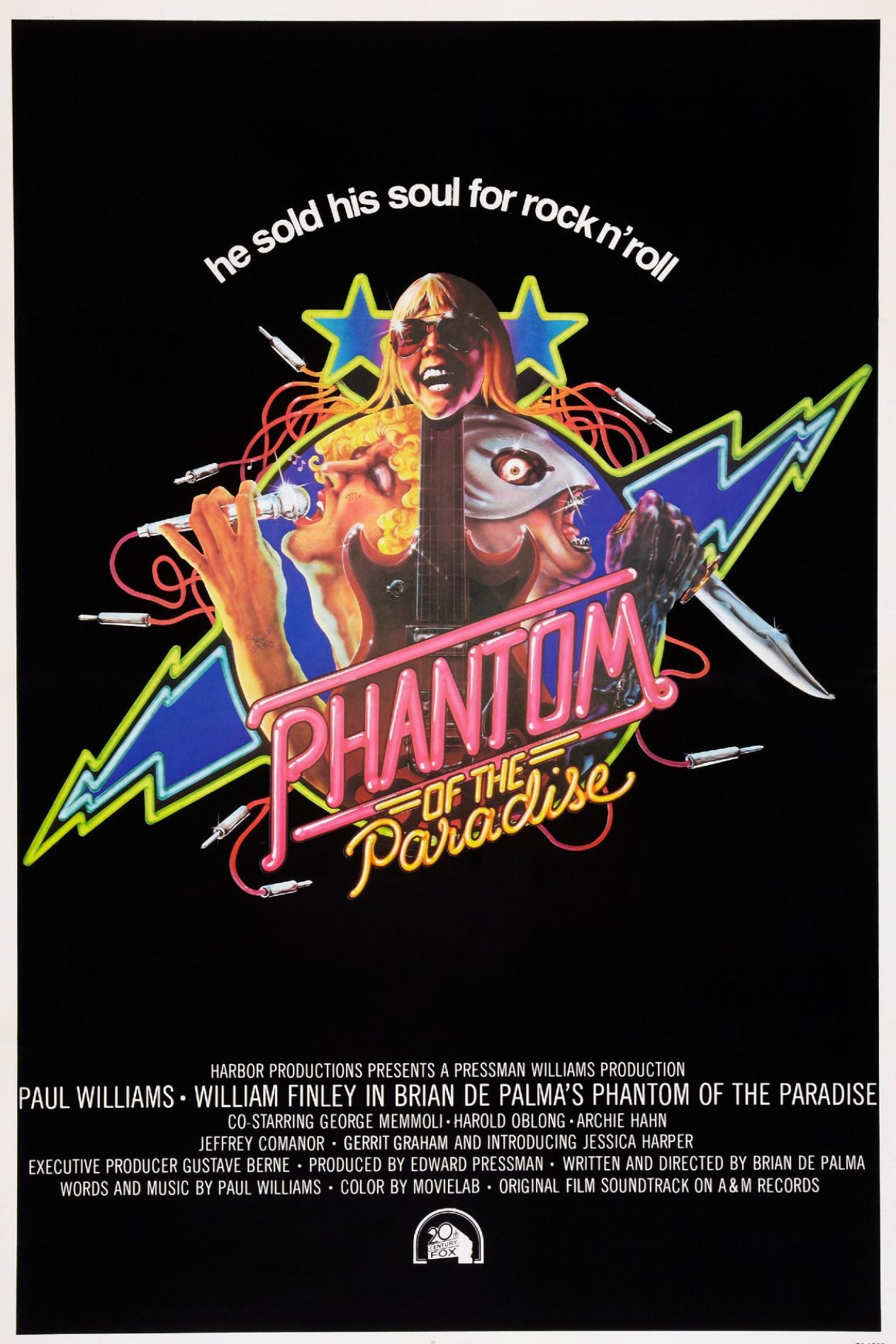 Phantom of the Paradise Movie Poster