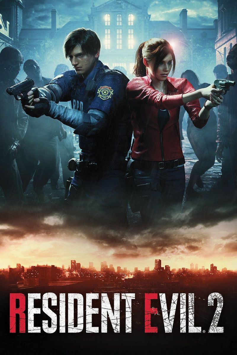 resident evil 2 box art