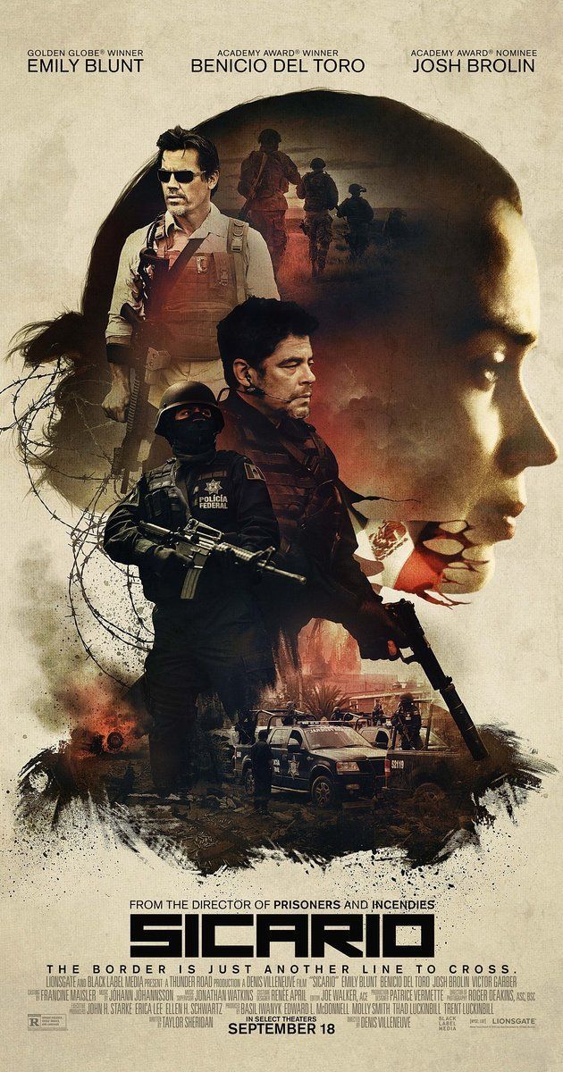 póster de sicario