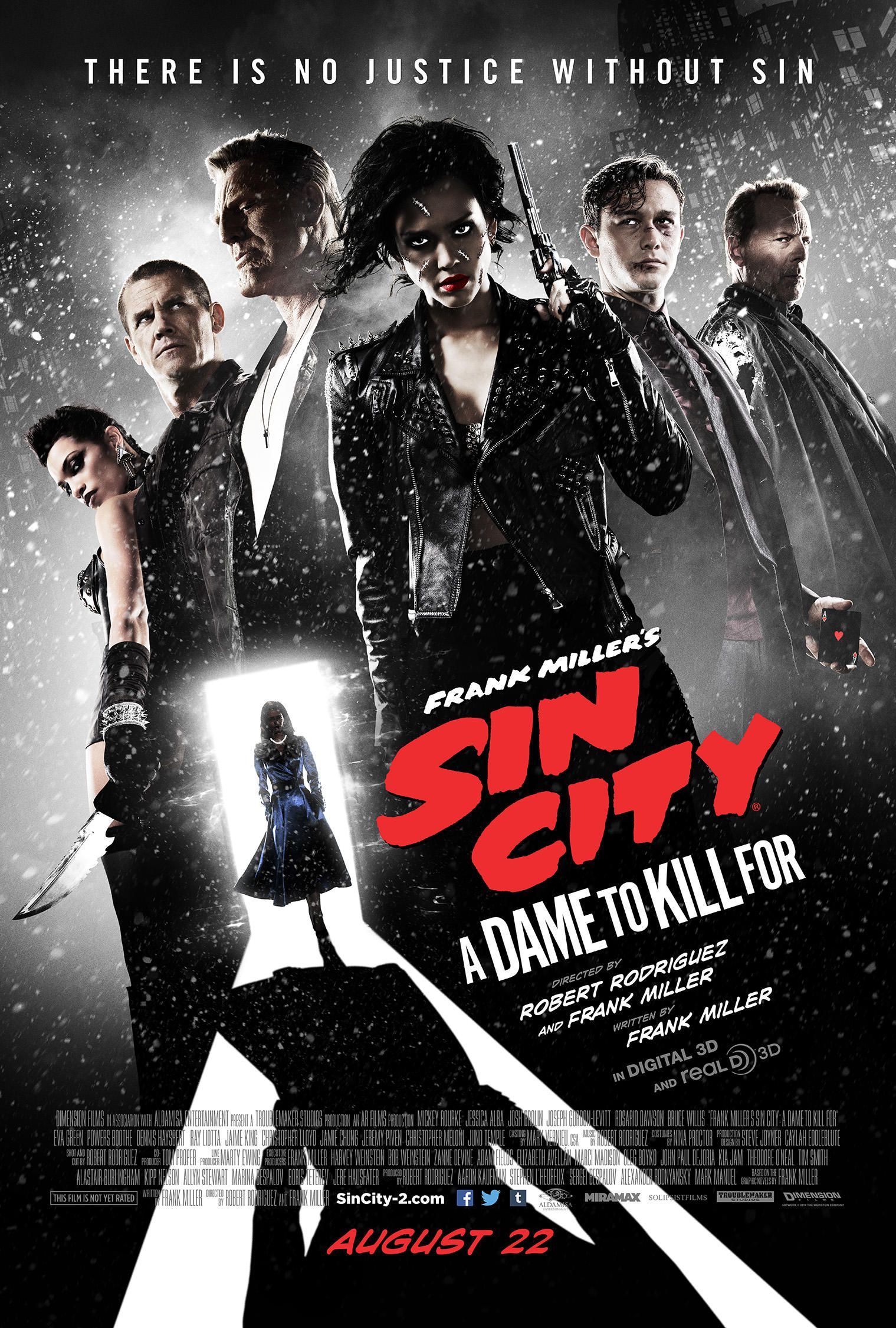 Sin City A Dame To Kill For Poster