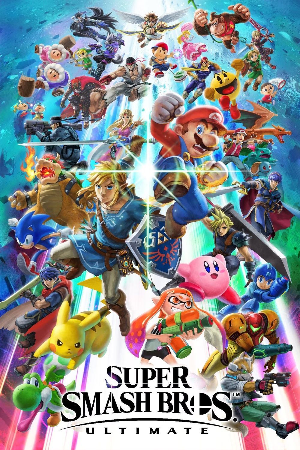 cartel definitivo de super smash bros