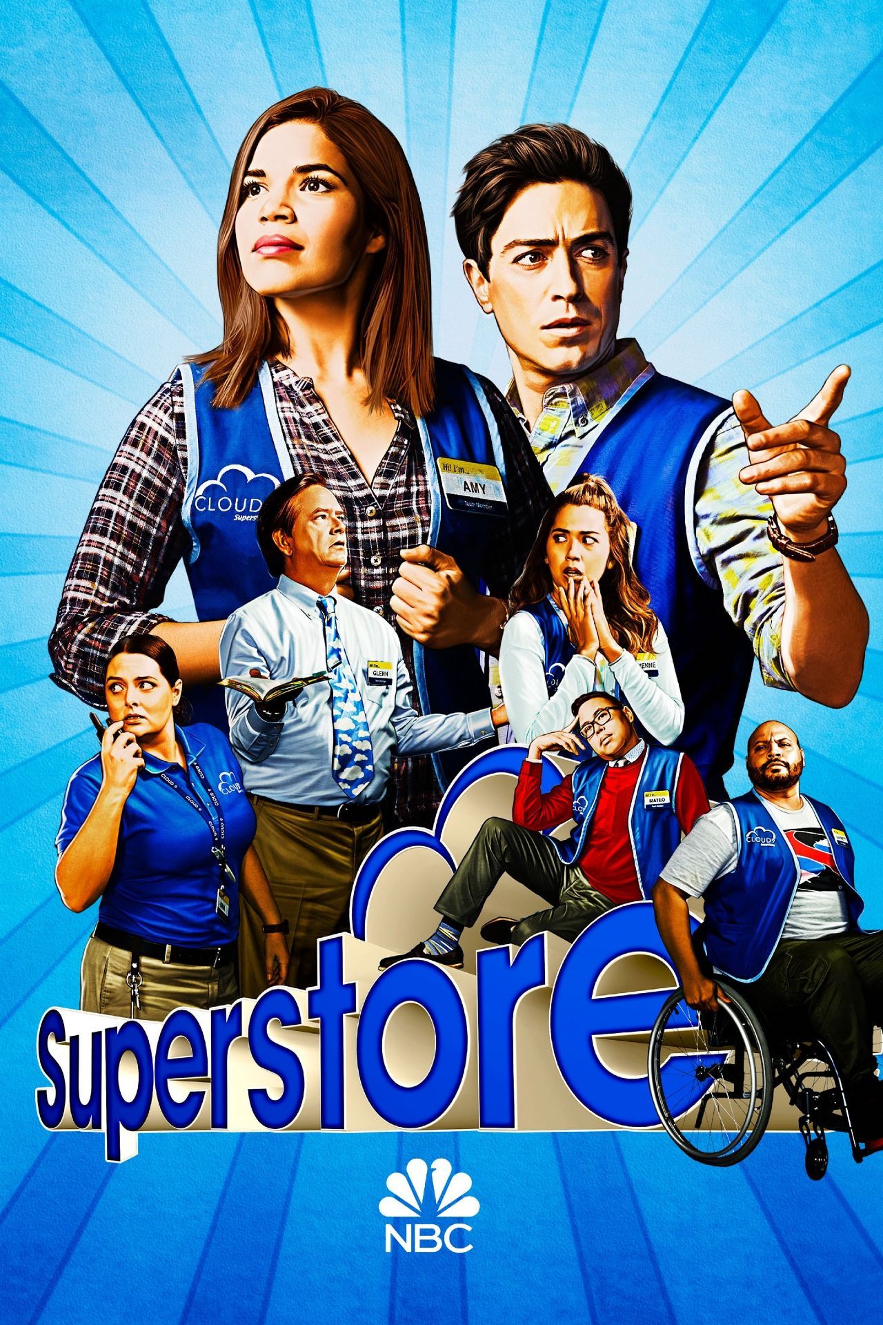 Póster de la serie de TV de Superstore