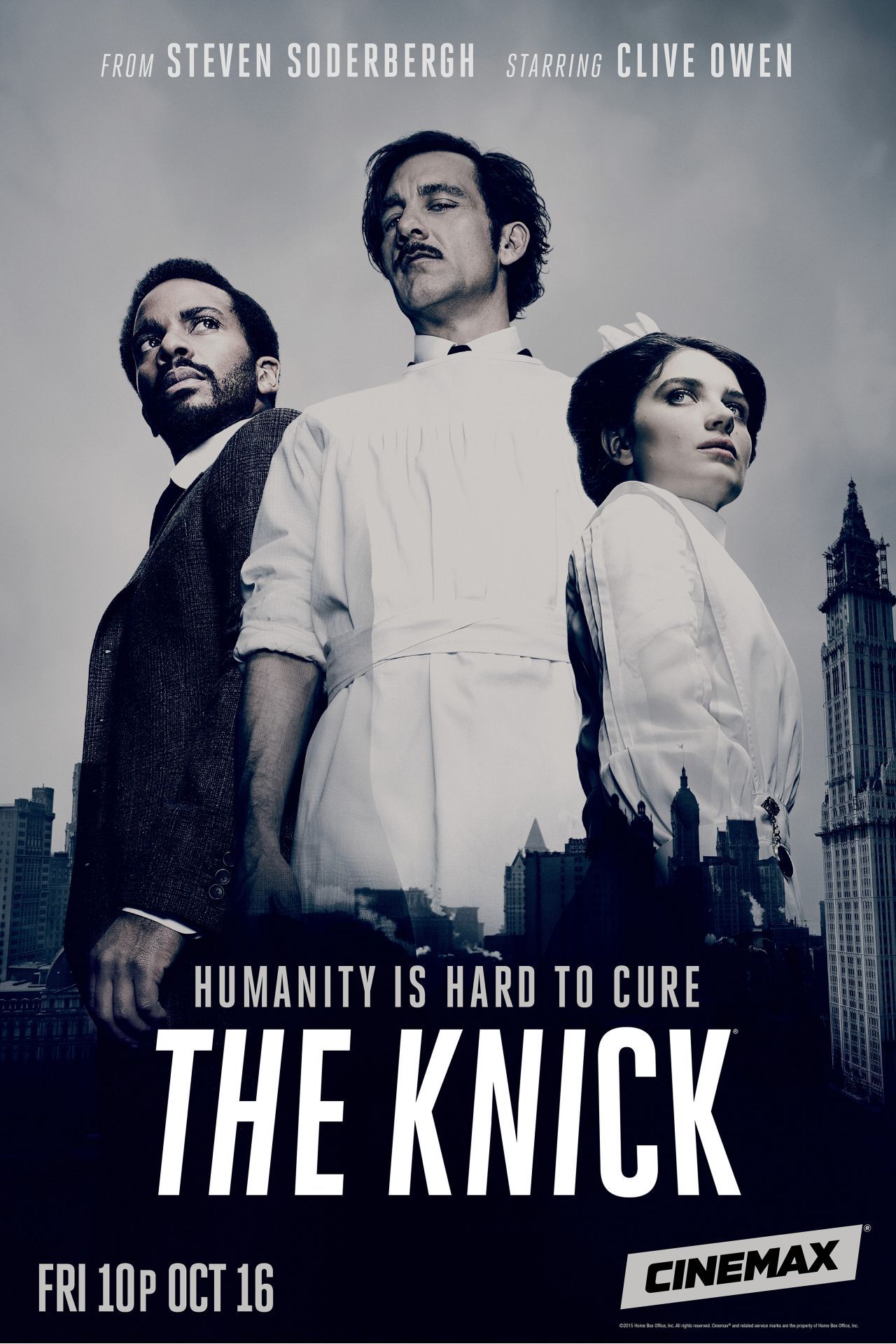 El cartel de la serie The Knick