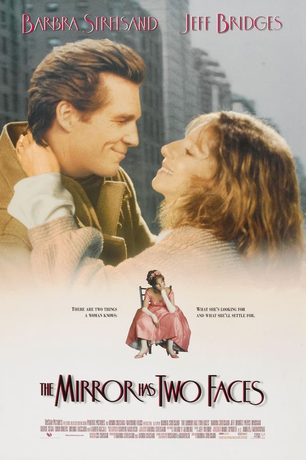 Póster de la película The Mirror Has Two Faces de 1996