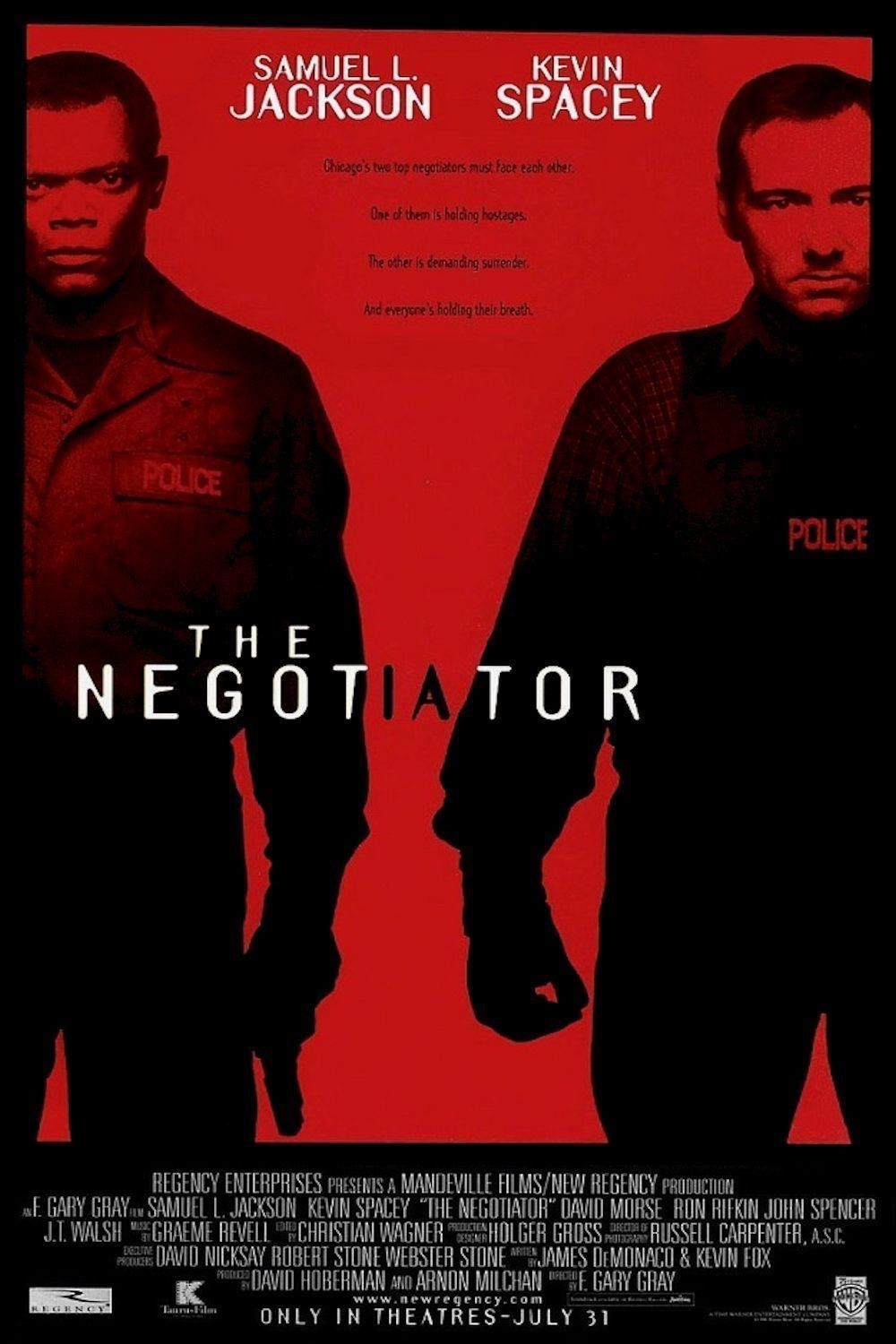 The Negotiator 1998 Movie Poster