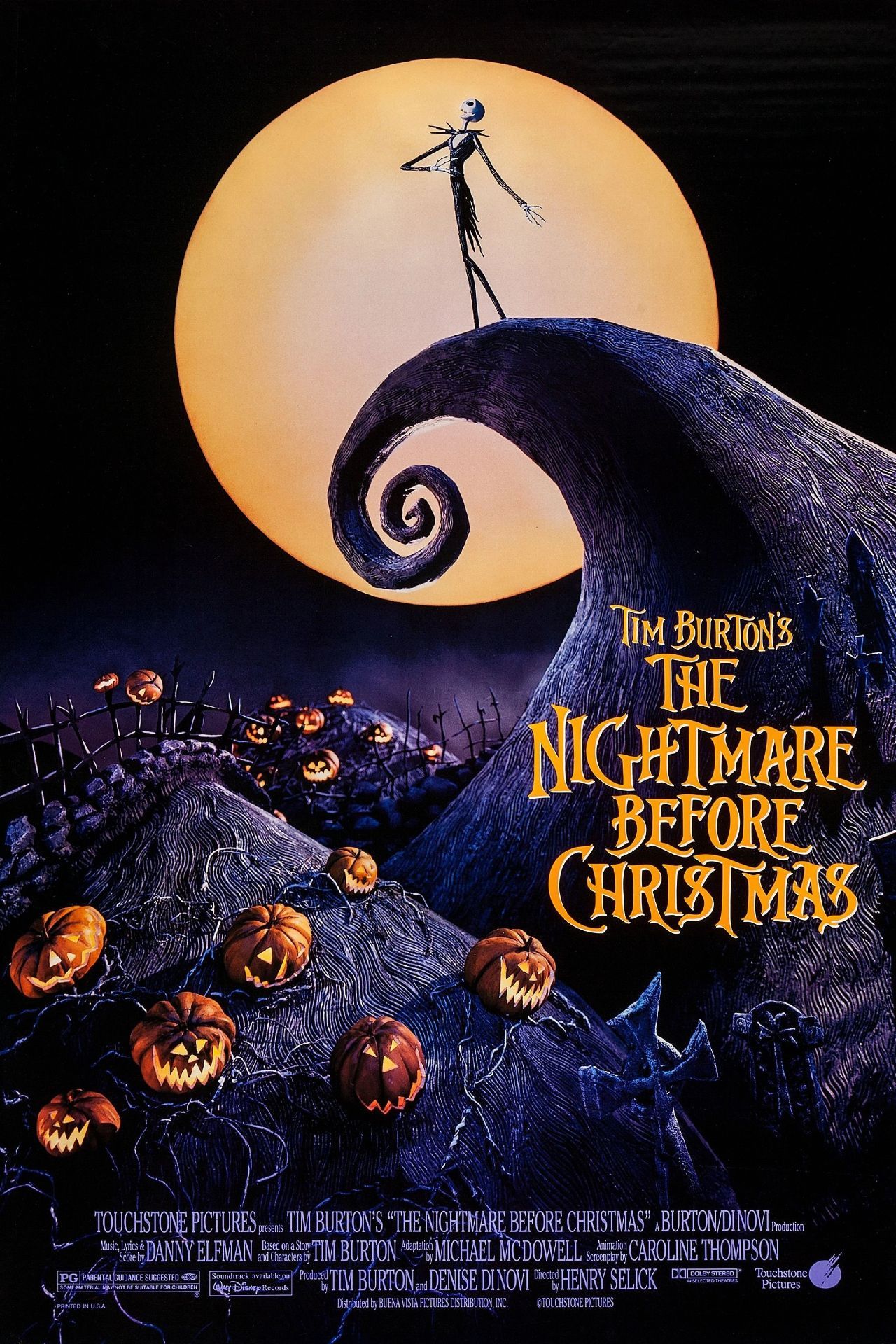 The Nightmare Before Christmas: movie poster