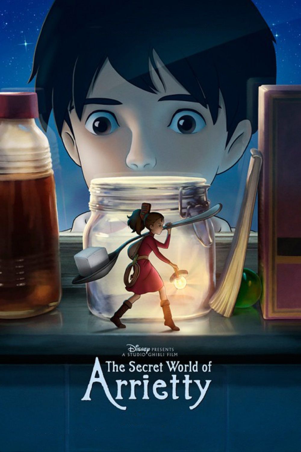 The Secret World of Arrietty Anime Poster