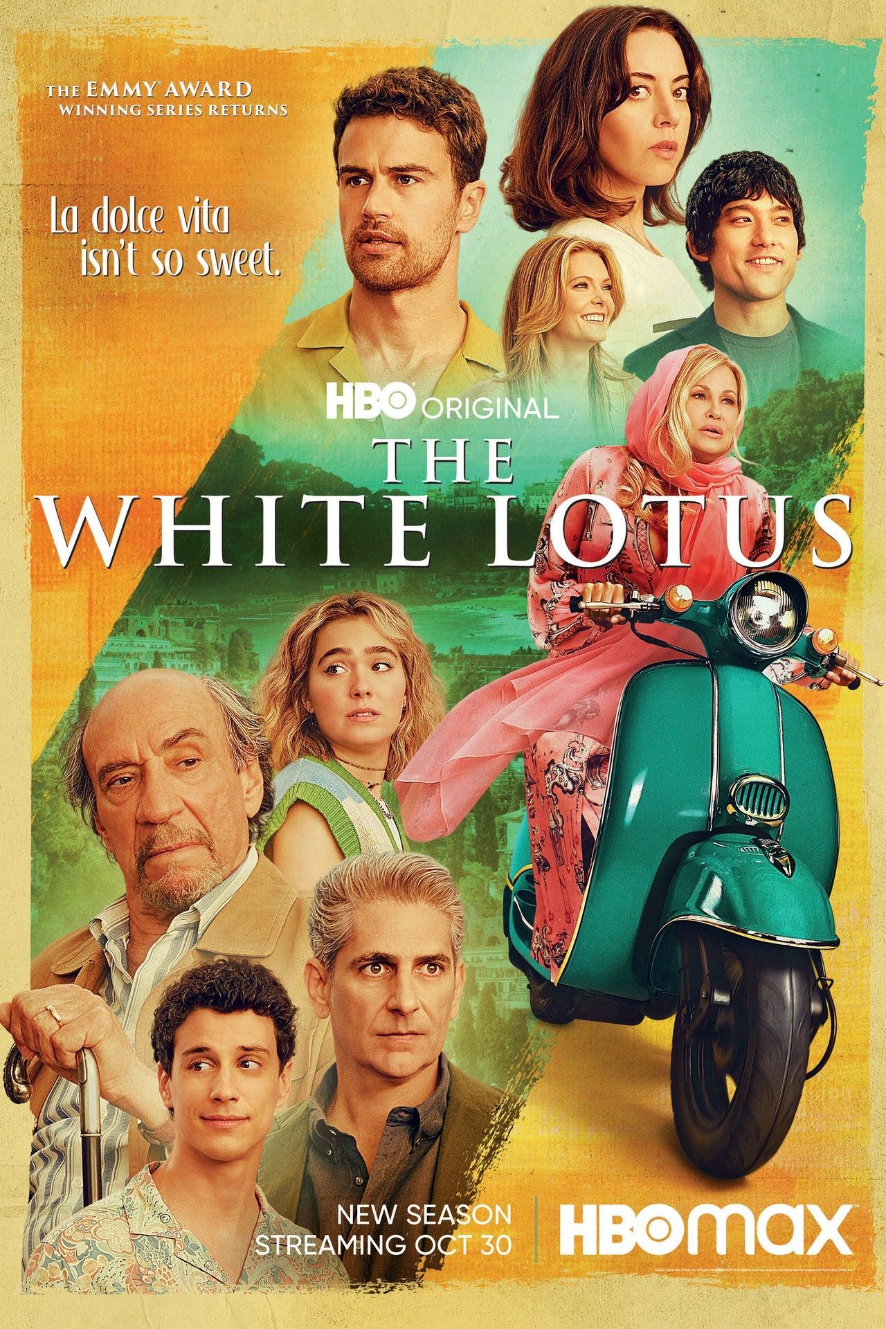 Poster for the new season of The White Lotus