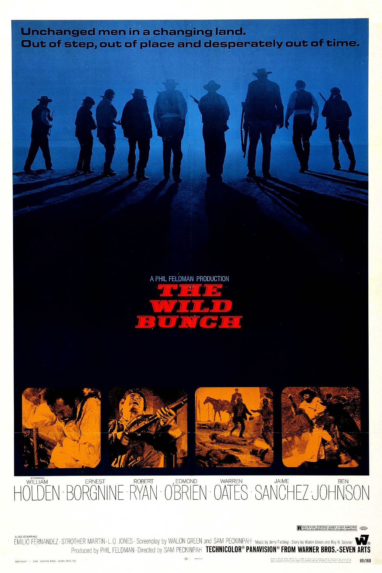 The Wild Bunch 1969 Movie Poster