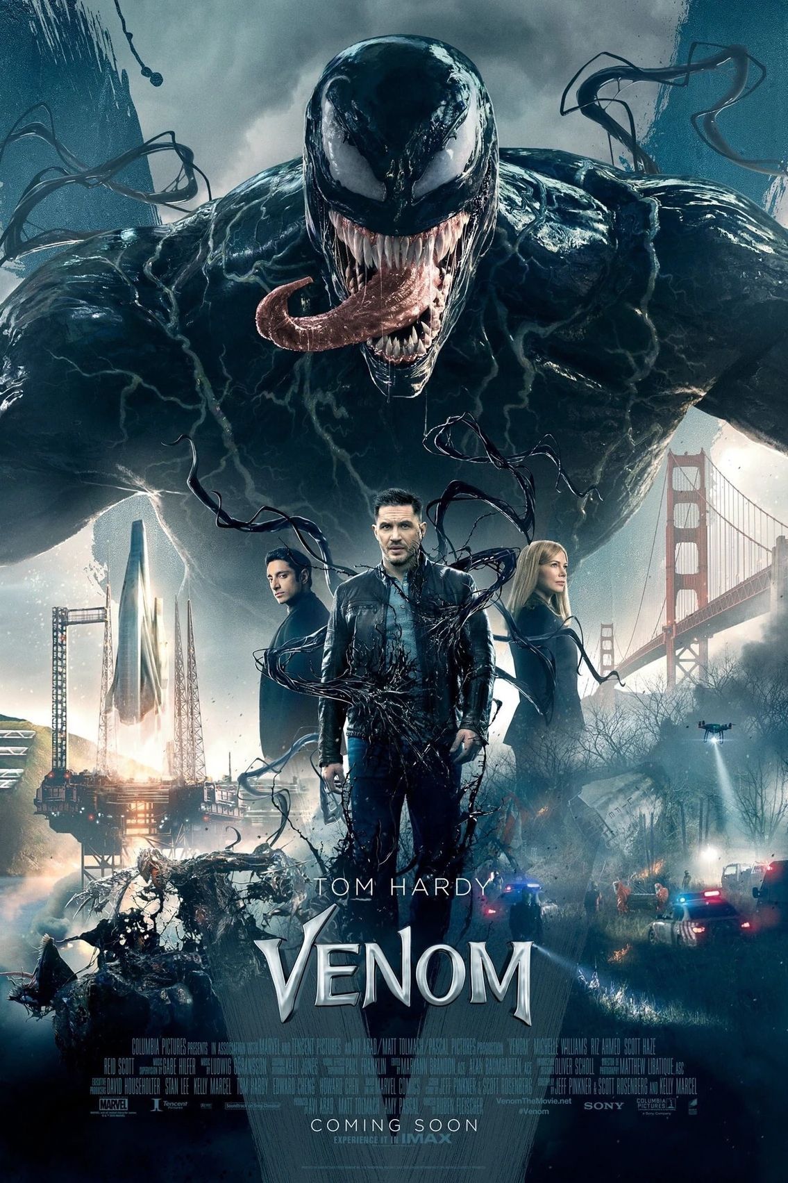 Cartel de la película Veneno 2018.