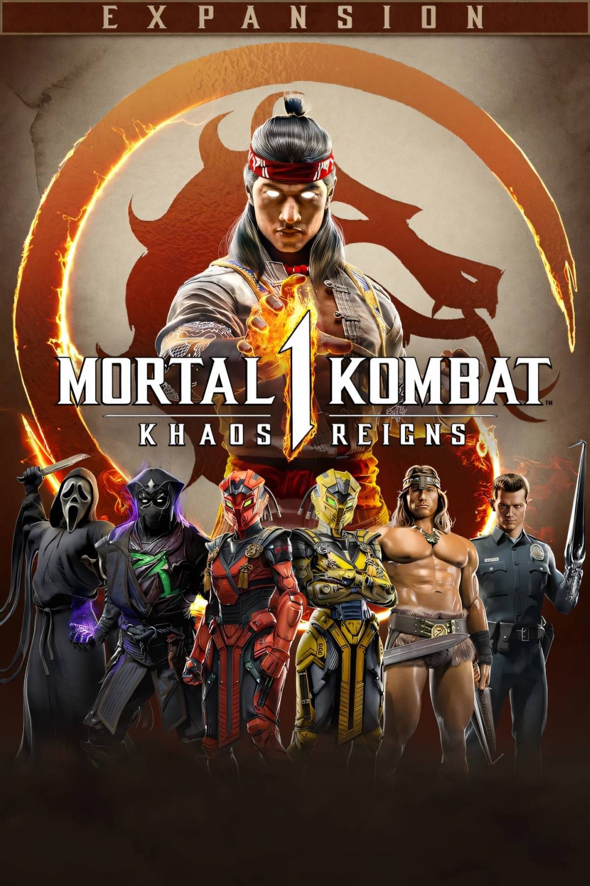 Mortal Kombat 1 Khaos Reigns tag page cover