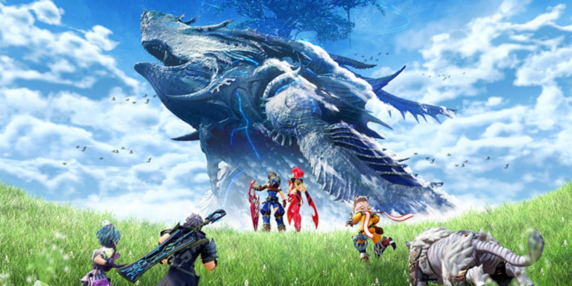 Arte promocional para Xenoblade Chronicles 2