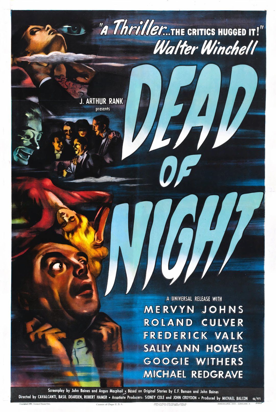 Dead of Night movie poster 1945