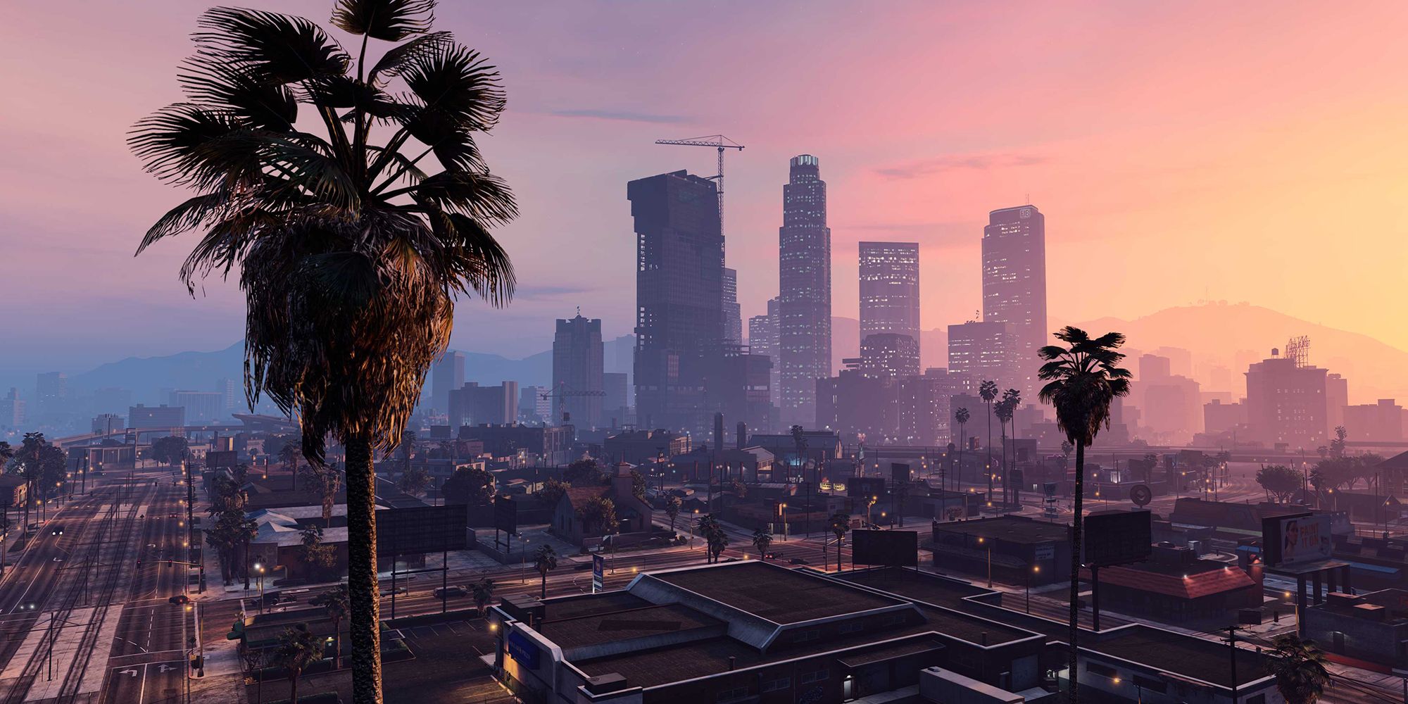 GTA 5'ten Los Santos Cityscape