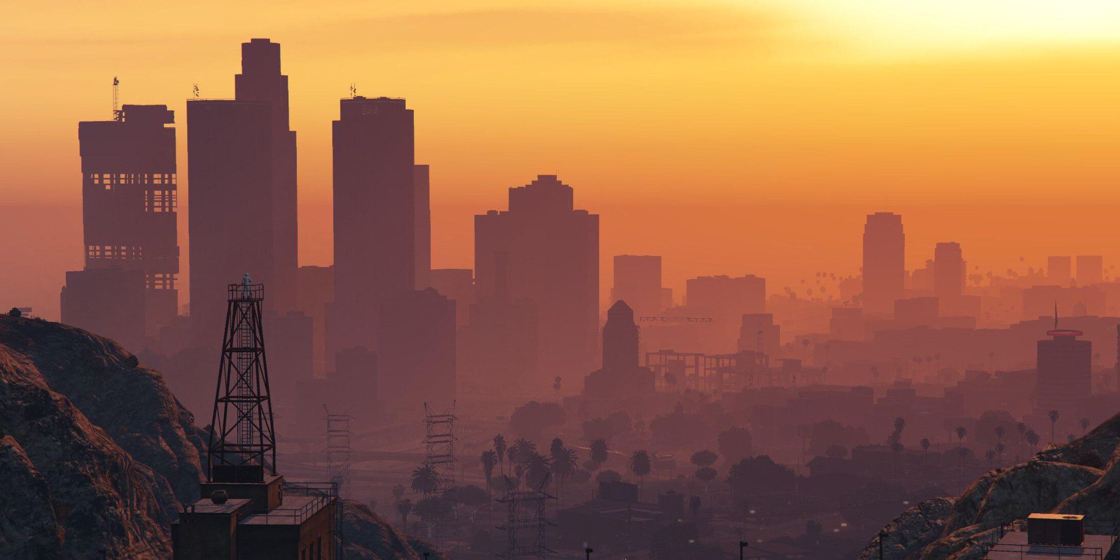 El horizonte de Los Santos en GTA 6