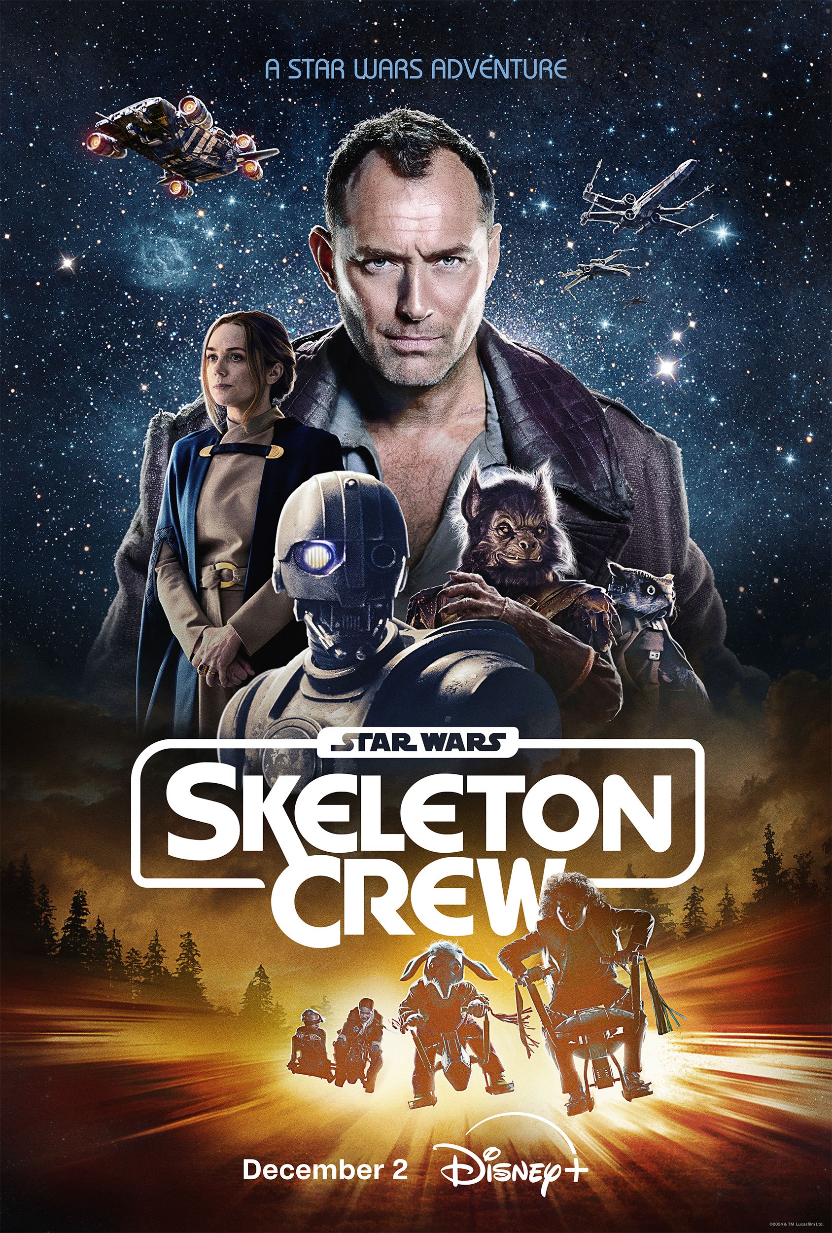 Skeleton Crew Has Beaten Out All But 1 Star Wars Show's Rotten Tomatoes