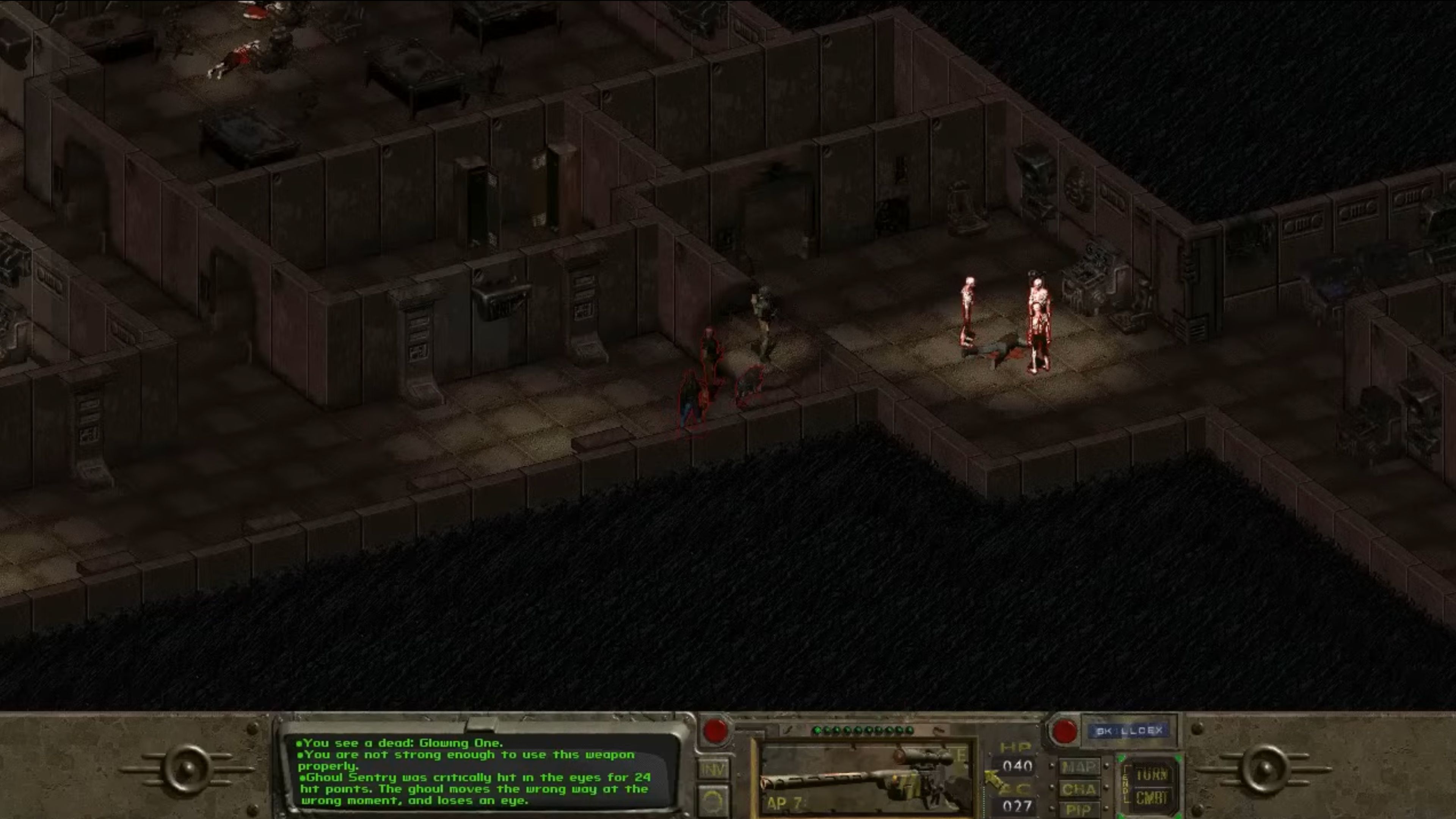 Imagen en juego de Fallout