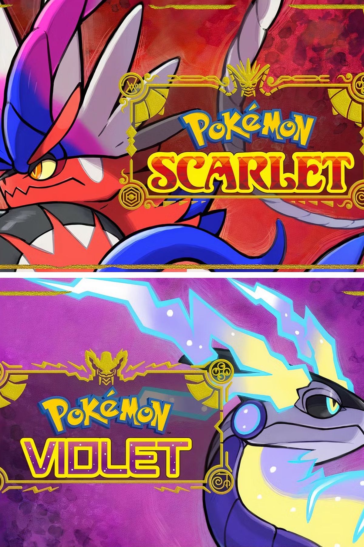 Capa de Pokémon Scarlet and Violet