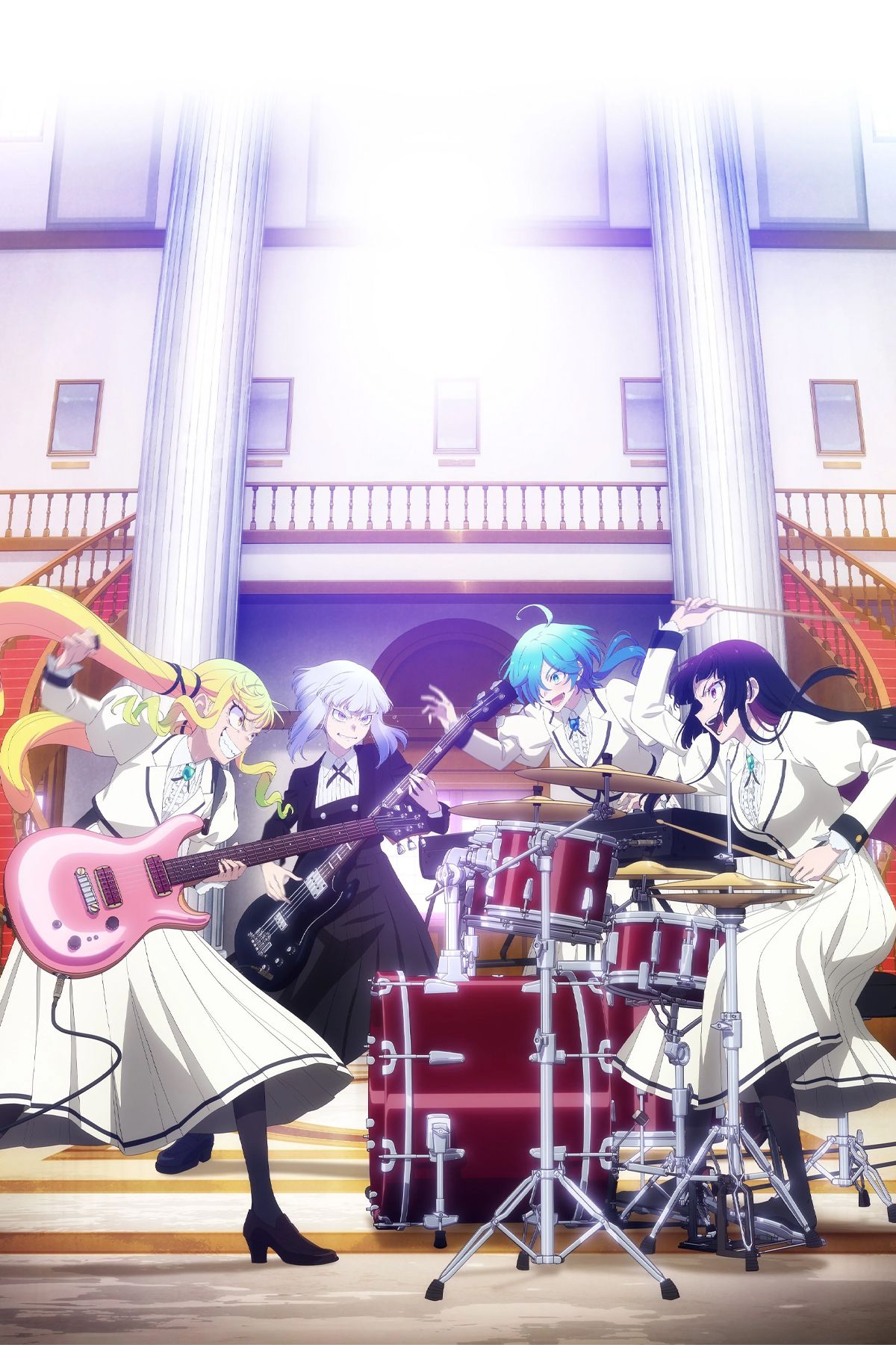 Rock Is a Lady's Modesty anime visual