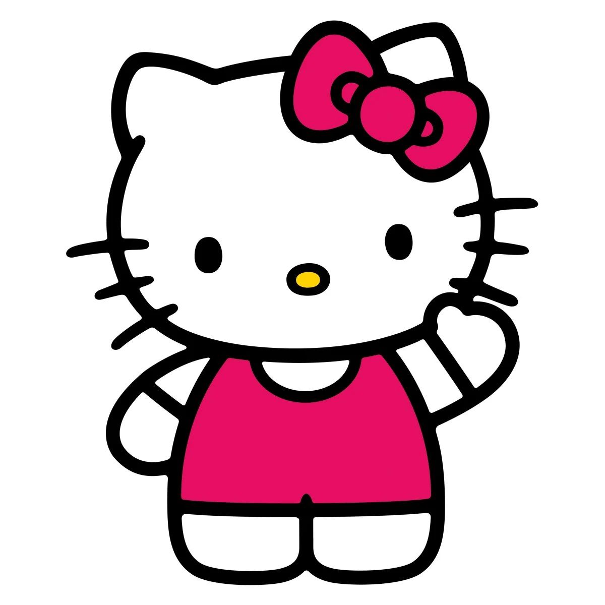 Hello Kitty Image of average character