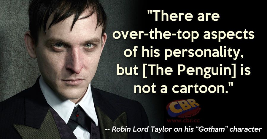 Robin Lord Taylor on His Charismatic 'Gotham' Penguin - The New York Times