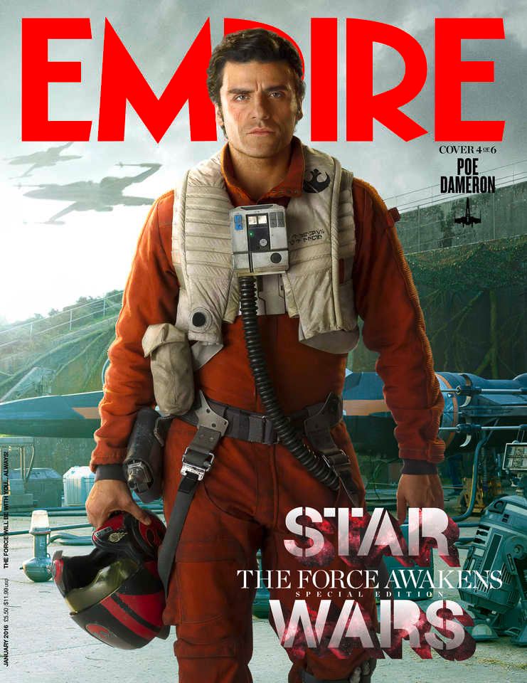 Star Wars The Force Awakens Cast Conquers the Covers of Empire
